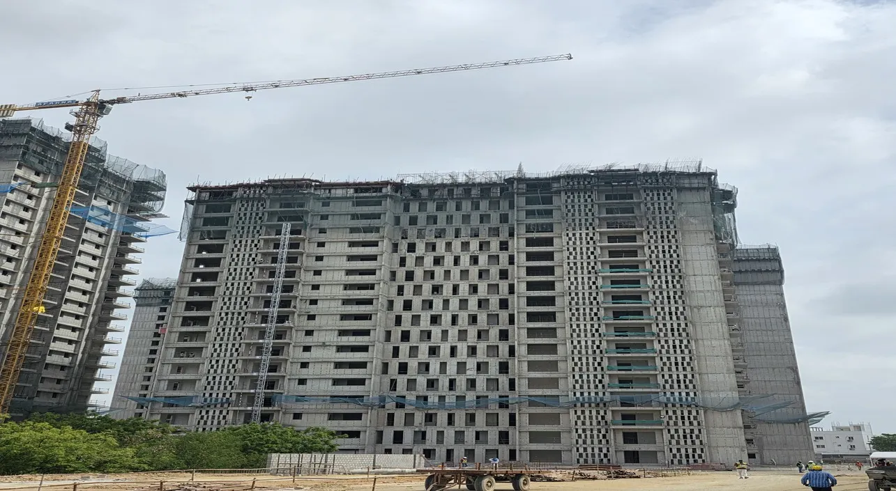 (JUL 2025) BLOCK – D: 17TH FLOOR STRUCTURAL WORK IS IN PROGRESS