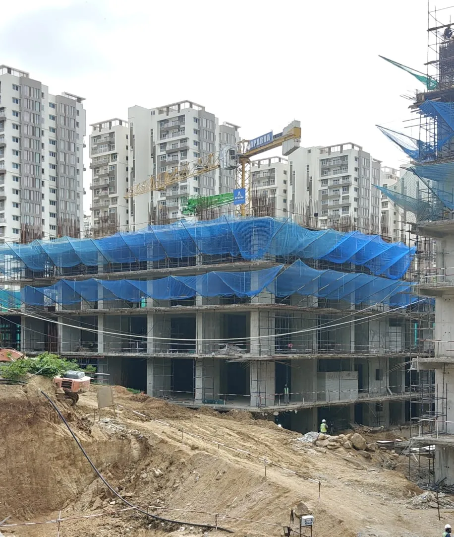 (JUL 2025) BLOCK-A: P3 SLAB CASTING WORK IS IN PROGRESS