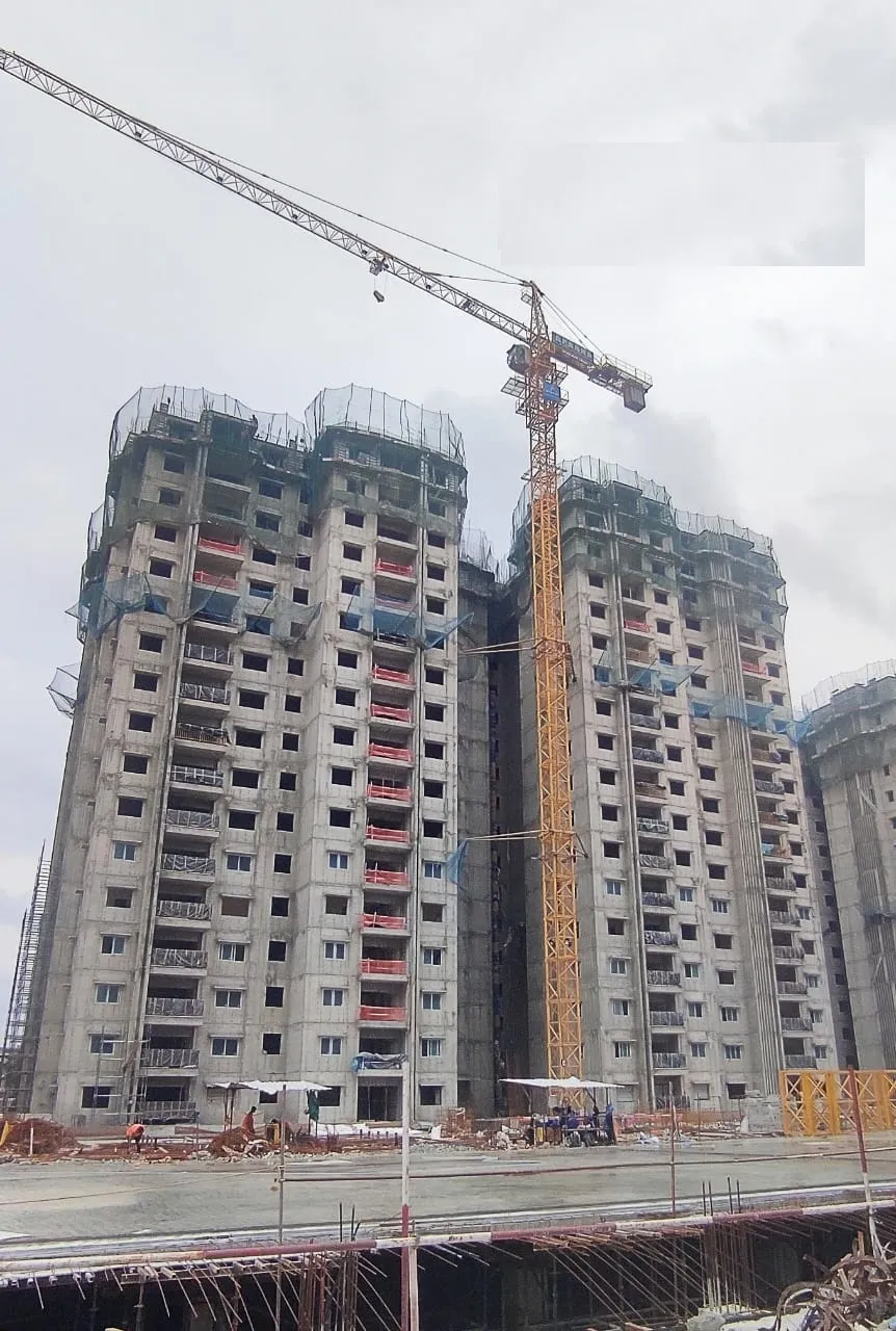 (JUL 2025) BLOCK-E: 17TH FLOOR SLAB WORK IS IN PROGRESS