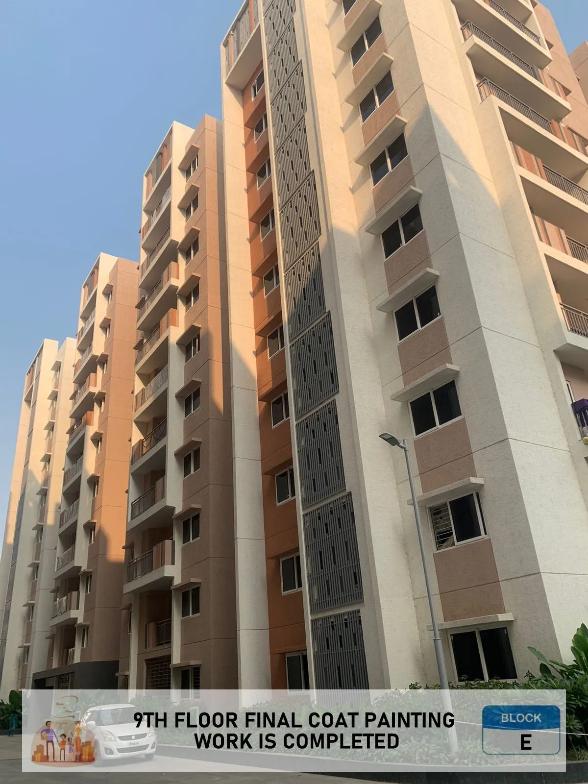 (MAY 2024) BLOCK-E 9TH FLOOR FINAL COAT PAINTING WORK IS COMPLETED